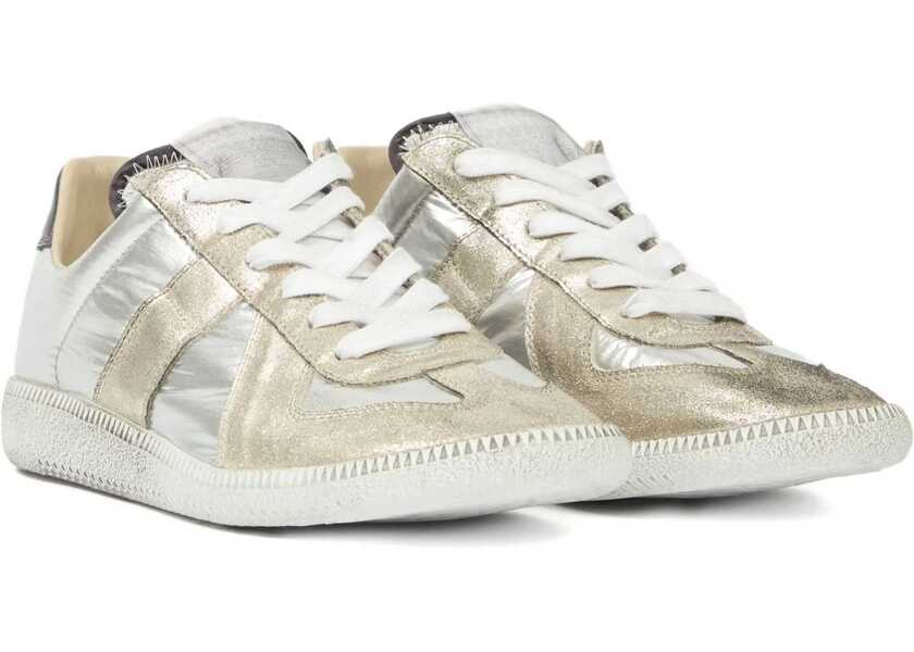Sneakers Maison Margiela Iridescent Replica Sneaker SILVER Femei (BM 19637444) 2
