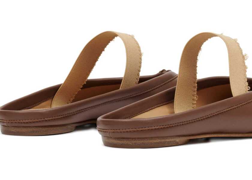 Balerini Maison Margiela Mule Tabi Shoe BROWN Femei (BM 19637462) 5