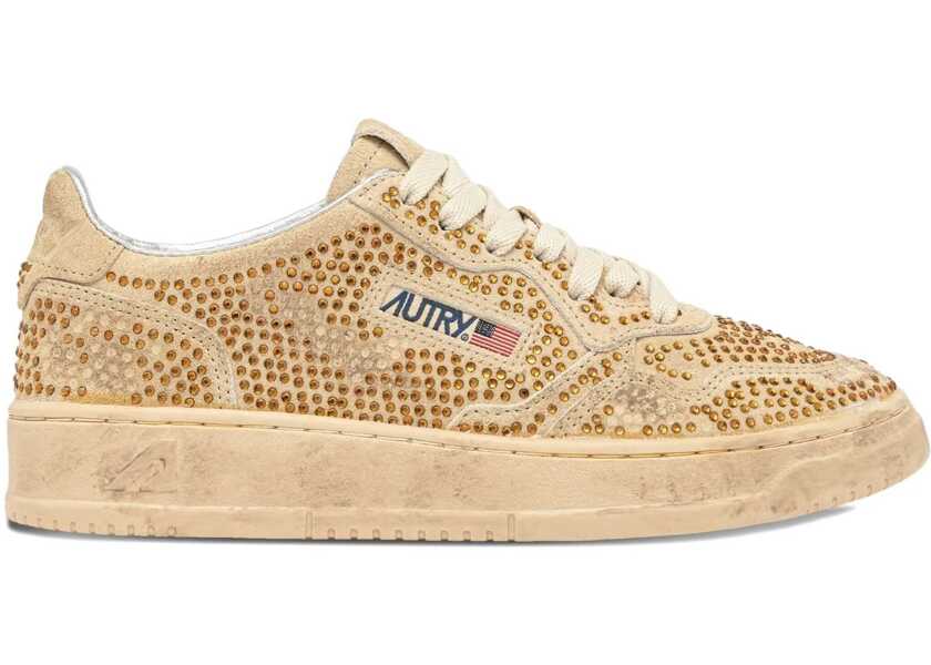 Sneakers AUTRY Medalist Low Sneaker BEIGE Femei (BM 19637495) 1