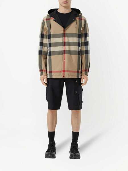 Jachete Burberry Reversible Check Jacket BLACK Barbati (BM 19637504) 2