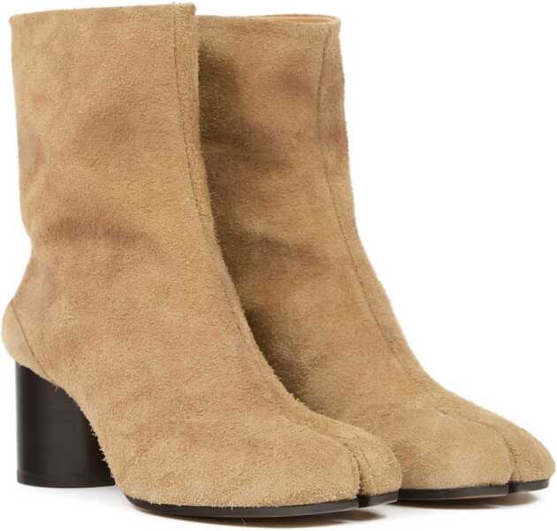 Cizme scurte Maison Margiela Boot Tabi BROWN Femei (BM 19637552) 2