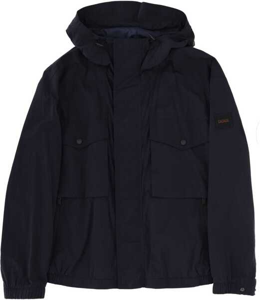 Jachete Hugo Boss Omusk-W Jacket BLUE Barbati (BM 19637561) 1