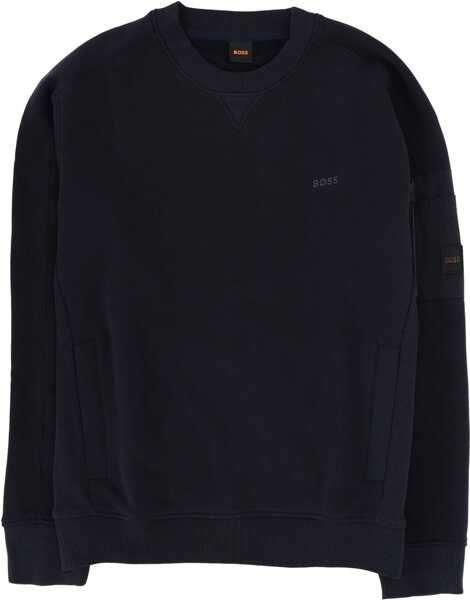 Bluze de trening Hugo Boss We-Mixed Sweatshirt BLUE Barbati (BM 19637567) 1