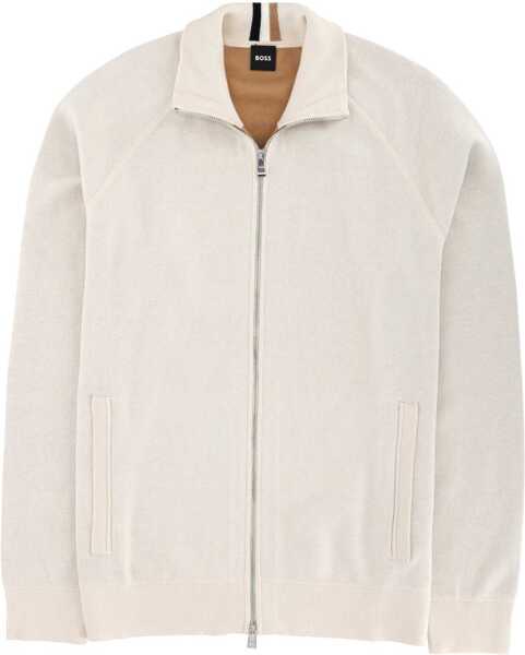 Cardigane Hugo Boss H-Idino Cardigan WHITE Barbati (BM 19637576) 1