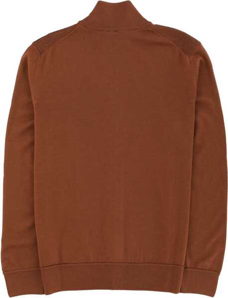 Pulovere casual Hugo Boss Shirt With Zip. BROWN Barbati (BM 19637579) 2