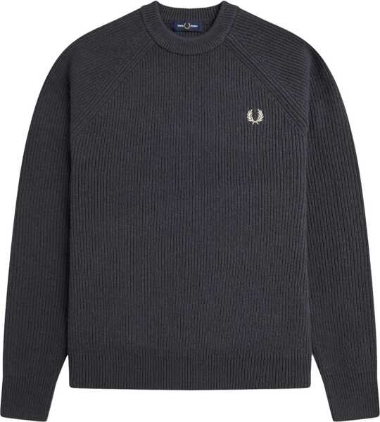 Pulovere casual Fred Perry Jersey With Logo CHARCOAL Barbati (BM 19637600) 1
