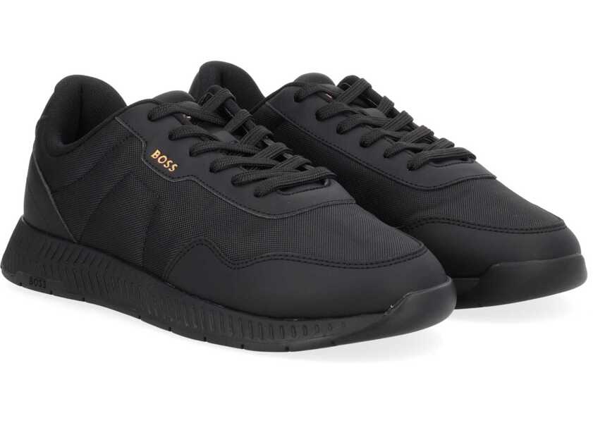 Sneakers Hugo Boss Low-Top Sneaker BLACK Barbati (BM 19637615) 2
