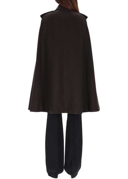 Paltoane Burberry Belmont Trench Coat Cape BROWN Femei (BM 19637624) 3