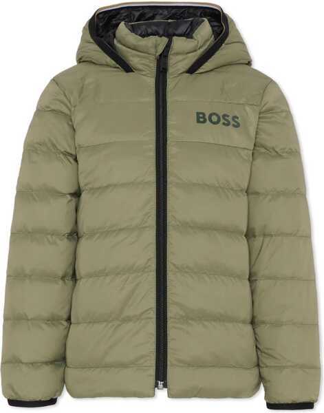 Geci de iarna Hugo Boss Reversible Down Jacket BROWN Baieti (BM 19639163) 4