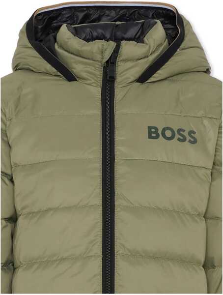 Geci de iarna Hugo Boss Reversible Down Jacket BROWN Baieti (BM 19639163) 1