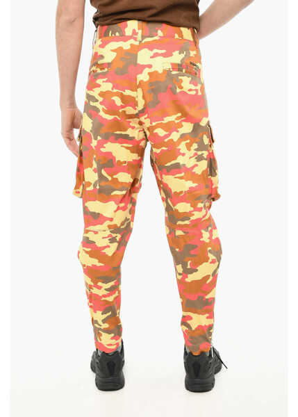 Pantaloni casual DSQUARED2 Camouflage Motif Cargo Pants Multicolor Barbati (BM 19639223) 2