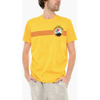 Tricouri Cotton Crew-Neck T-Shirt With Print Barbati