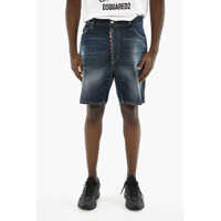 Pantaloni scurti Denim Shorts With Contrasting Side Band Barbati