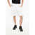 DSQUARED2 Solid Color Cotton Shorts White