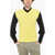 DSQUARED2 Cable Knit Sleeveless V-Neck Sweater Yellow