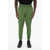 DSQUARED2 Solid Color Cotton Joggers Green