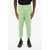 DSQUARED2 Cotton Joggers With Side Logoed Band Green