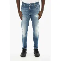 Blugi slim fit Skinny Fit Vintage Effect Dan Jeans 15Cm Barbati