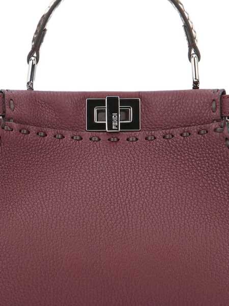 Genti de mana Fendi Peekaboo mini Handbag BDXMARRPRALROCP Femei (BM 19639397) 2