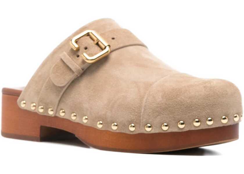 Sandale Chloe Jeannette Clog Mules DESERT SAND Femei (BM 19639400) 2