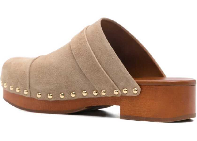 Sandale Chloe Jeannette Clog Mules DESERT SAND Femei (BM 19639400) 3