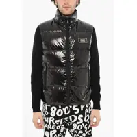 Geci de iarna Patent Nylon Sleeveless Down Jacket Barbati