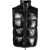 DSQUARED2 Patent Nylon Sleeveless Down Jacket Black