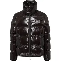Geci de iarna Patent Nylon Down Jacket With Monogram Barbati