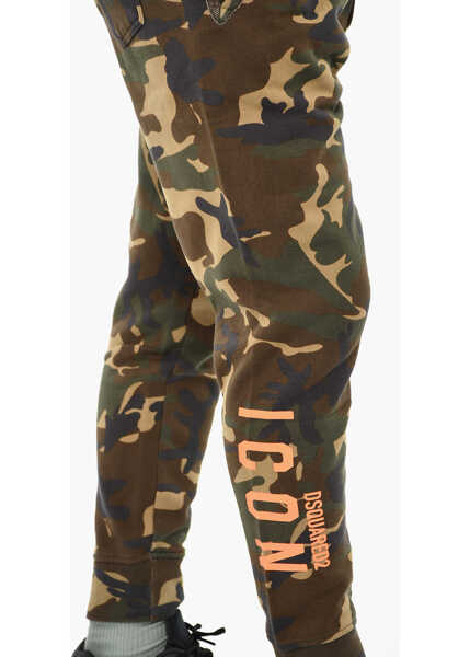 Pantaloni de trening DSQUARED2 Camouflage Joggers With Patch Pockets Multicolor Barbati (BM 19639436) 3