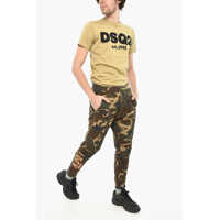 Pantaloni de trening pentru Barbati - Pantaloni de trening DSQUARED2 Camouflage Joggers With Patch Pockets Multicolor Barbati (BM 19639436) - B-mall.ro