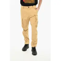 Pantaloni casual Cotton Cargo Sexy Pants With Logoed Buttons Barbati