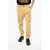DSQUARED2 Cotton Cargo Sexy Pants With Logoed Buttons Beige