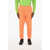 DSQUARED2 Solid Color Cotton Joggers Orange