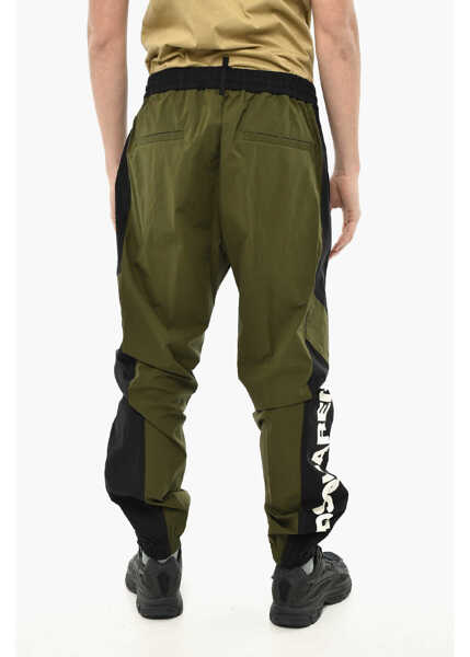 Pantaloni de trening DSQUARED2 Two-Tone Joggers With Drawstring Waist Black Barbati (BM 19639466) 2