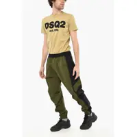 Pantaloni de trening pentru Barbati - Pantaloni de trening DSQUARED2 Two-Tone Joggers With Drawstring Waist Black Barbati (BM 19639466) - B-mall.ro