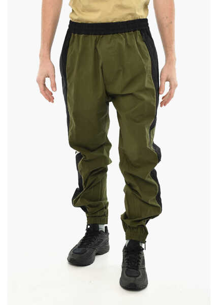 Pantaloni de trening DSQUARED2 Two-Tone Joggers With Drawstring Waist Black Barbati (BM 19639466) 1