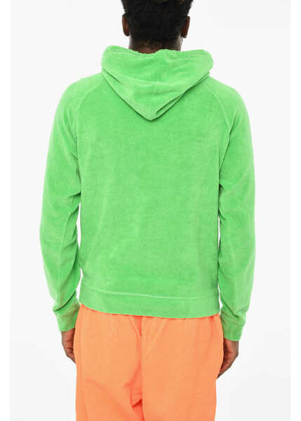 Bluze de trening DSQUARED2 Terry Cotton Hoodie Green Barbati (BM 19639469) 2