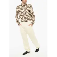 Pantaloni eleganti pentru Barbati - Pantaloni eleganti DSQUARED2 Virgin Wool Blend Pants With Hidded Closure White Barbati (BM 19639487) - B-mall.ro