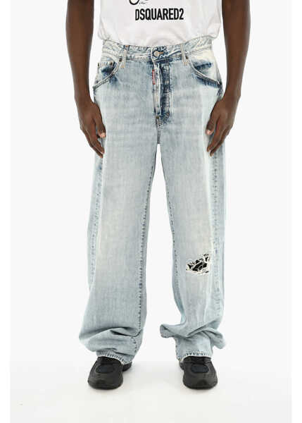 Blugi drepti DSQUARED2 Light Wash Jeans 23Cm Blue Barbati (BM 19639505) 1