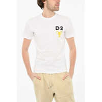 Tricouri Cotton Crew-Neck T-Shirt Barbati