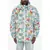 DSQUARED2 The Smurfs All-Over Printed Nylon Windbreaker Jacket Multicolor