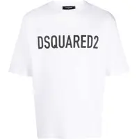 Tricouri Cotton Two-Tone Crew-Neck T-Shirt Barbati