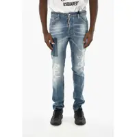 Blugi drepti Distressed Effect Cool Guy Jeans 16Cm Barbati