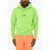 DSQUARED2 Icon Fleeced-Cotton Hoodie Green