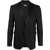 DSQUARED2 Virgin Wool And Silk 2 Buttons Blazer With Sequin Black