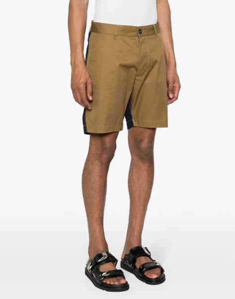 Pantaloni scurti DSQUARED2 Two-Tone Double Fabric Marine Shorts Blue Barbati (BM 19639649) 3