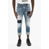 Blugi drepti Cuffed Hem Vintage Effect Sailor Jeans 16,5Cm Barbati