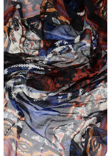 Esarfe Balmain Printed Silk And Cotton Foulard Multicolor Femei (BM 19639664) 2