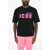 DSQUARED2 Icon Loose Fit Cotton Crew-Neck T-Shirt Black