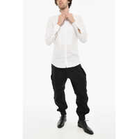 Camasi elegante pentru Barbati - Camasi elegante DSQUARED2 Cotton Poplin Shirt With Spread Collar White Barbati (BM 19639673) - B-mall.ro